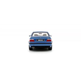 BMW E36 M3 BLUE 1995 OttO mobile 1:18 Resinemodell (Türen, Motorhaube... nicht zu öffnen!)